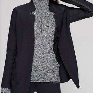 Athleta Stellar Blazer in Black. Size 0